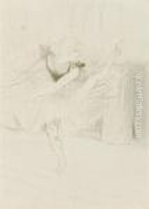 Miss Ida Heath, Danseuse Anglaise by Henri De Toulouse-Lautrec