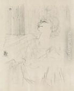 "a Menilmontant" by Henri De Toulouse-Lautrec
