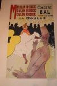 La Goulue by Henri De Toulouse-Lautrec
