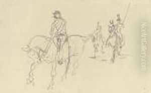 Cavaliers by Henri De Toulouse-Lautrec