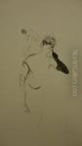 Yvette Guilbert Dans Colombine A Pierrot by Henri De Toulouse-Lautrec