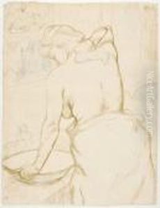 Femme Qui Selave - La Toilette by Henri De Toulouse-Lautrec