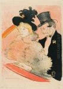 Auconcert by Henri De Toulouse-Lautrec