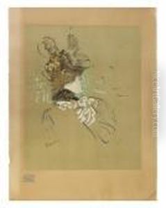 Profile De Femme by Henri De Toulouse-Lautrec