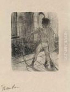 Schlome Fuss A La Synagogue by Henri De Toulouse-Lautrec