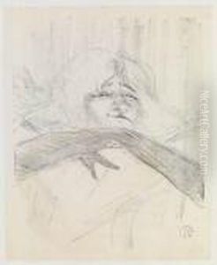 Yvette Guilbert by Henri De Toulouse-Lautrec