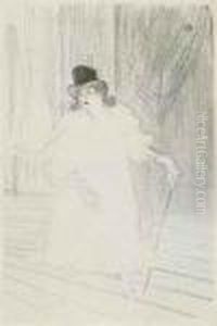 Cecy Loftus by Henri De Toulouse-Lautrec