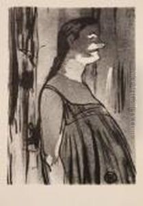 Madameabdala.
Planche Pour Le Cafeconcert by Henri De Toulouse-Lautrec