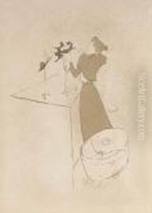 La Modiste by Henri De Toulouse-Lautrec