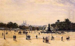 Place de la Concord by Stanislas Lepine