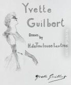 Couverture Pour Yvette Guilbert by Henri De Toulouse-Lautrec