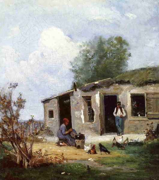 Farmyard in Normandy - view 1