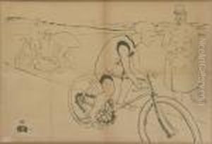 Cycle Michael by Henri De Toulouse-Lautrec