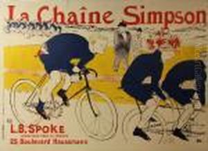 La Chaine Simpson by Henri De Toulouse-Lautrec