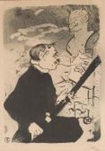 Pour Toi!... by Henri De Toulouse-Lautrec