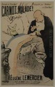 Carnot Malade by Henri De Toulouse-Lautrec