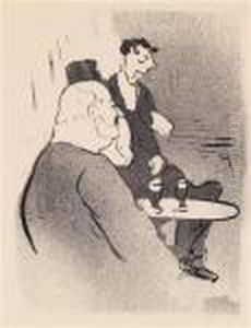 "ducarre Aux Ambassadeurs" by Henri De Toulouse-Lautrec
