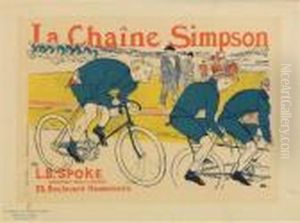La Chainesimpson by Henri De Toulouse-Lautrec