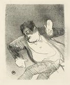 Caudieux - Petit Casino by Henri De Toulouse-Lautrec