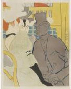 L'anglais Au Moulin Rouge by Henri De Toulouse-Lautrec