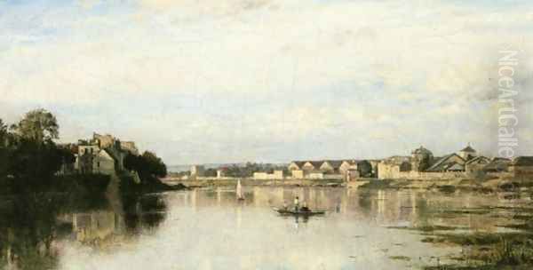The Seine at l'Ile Saint-Denis - view 1