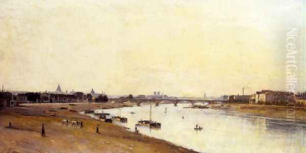 The Pont National as Seen from Quai d'Ivry, Paris - view 1