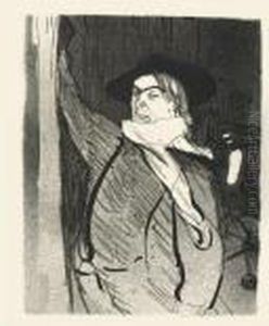 Le Cafe Concert by Henri De Toulouse-Lautrec