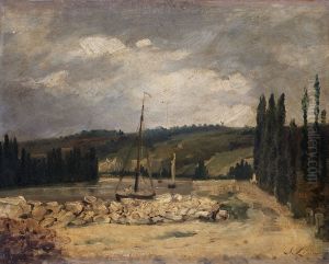 View of the Seine by Stanislas Lepine