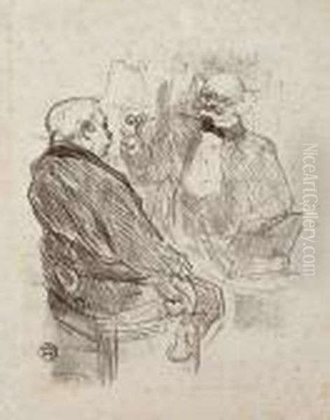 Georges Clemenceau Et L'oculiste Mayer - view 1