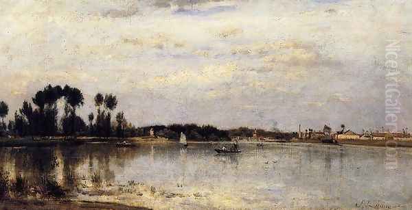 The Seine at Ile Saint-Denis I - view 1