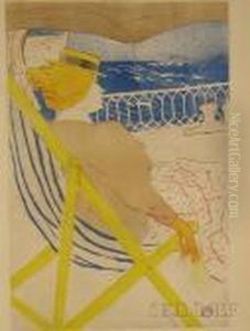La Passagere Du 54 by Henri De Toulouse-Lautrec