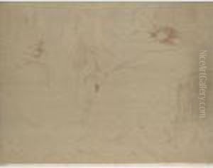 Femme Sur Les Dos, Lassitude by Henri De Toulouse-Lautrec