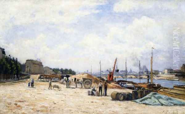 The Pont de Bercy as seen from the Quai de La Gare - view 1
