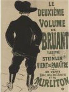 Aristide Bruant by Henri De Toulouse-Lautrec