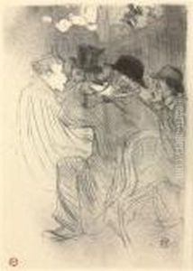 Au Moulin Rouge: Un Rude! Un Vrai Rude! by Henri De Toulouse-Lautrec