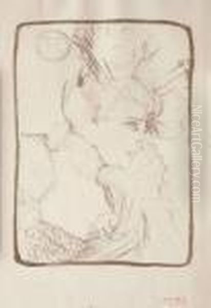 Mademoiselle Marcelle Lender En Buste. - view 1