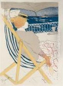 La Passagere Du 54 - Promenade En Yacht by Henri De Toulouse-Lautrec