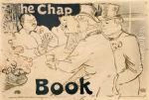 Irish American Bar, Rue Royale - The Chap Book by Henri De Toulouse-Lautrec