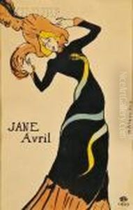 Jane Avril by Henri De Toulouse-Lautrec