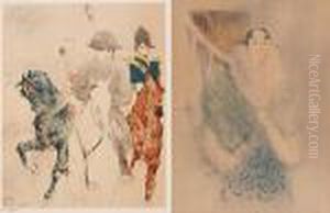 Cecy Loftus by Henri De Toulouse-Lautrec