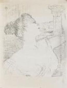 Sybil Anderson by Henri De Toulouse-Lautrec