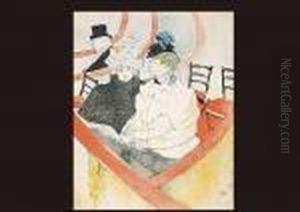 La Grande Loge by Henri De Toulouse-Lautrec