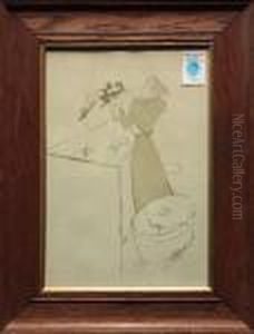 Lady With Hats by Henri De Toulouse-Lautrec