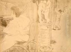 Couverture De L'estampe Originale by Henri De Toulouse-Lautrec