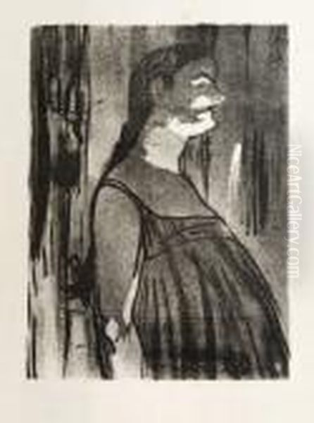 Madame Abdala. Planche Pour Le Cafe-concert. - view 1