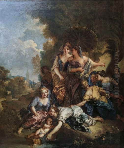 The Finding of Moses 1675-80 by Charles de La Fosse