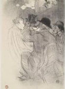 Au Moulin Rouge, Un Rude!...un Vrai Rude by Henri De Toulouse-Lautrec
