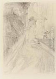 La Loge 'faust by Henri De Toulouse-Lautrec