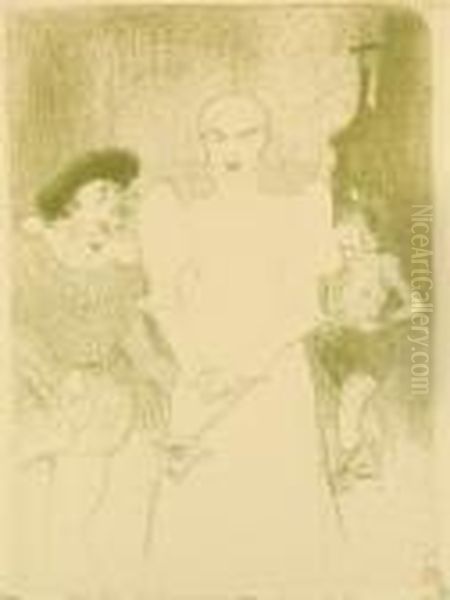 A L'opera, Mme Caron Dans Faust (delteil 49; Adhemar 52; Wittrock 39) - view 1