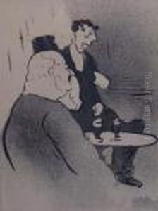 ' Ducarre Aux Ambassadeurs ' And by Henri De Toulouse-Lautrec